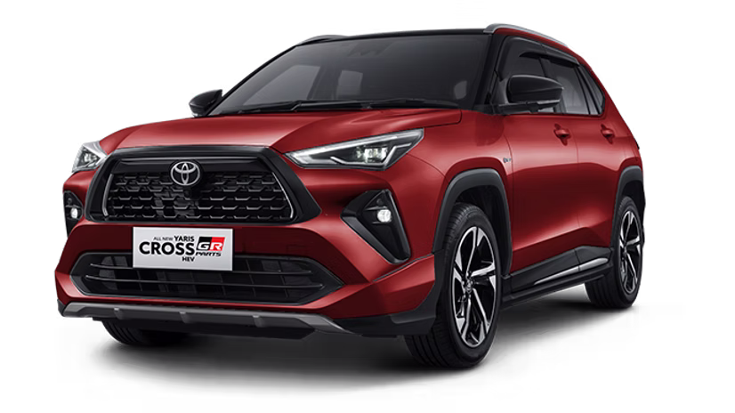 all-new-yaris-corss-hybrid-dark-red